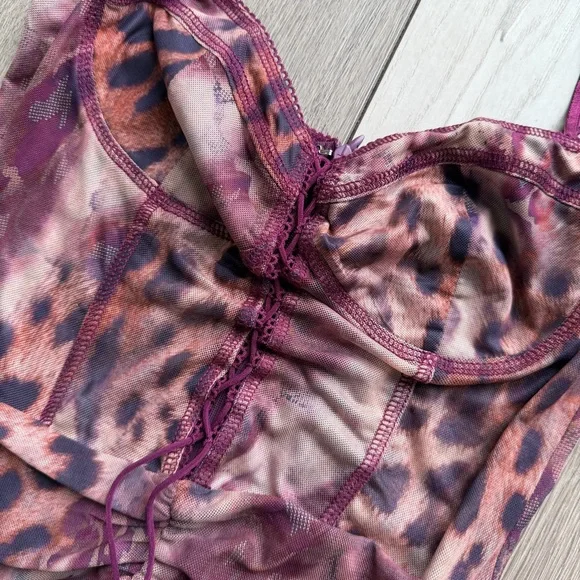 Fashion Nova Fiercely Mesh Micro Mini Dress - Picture 5 of 9